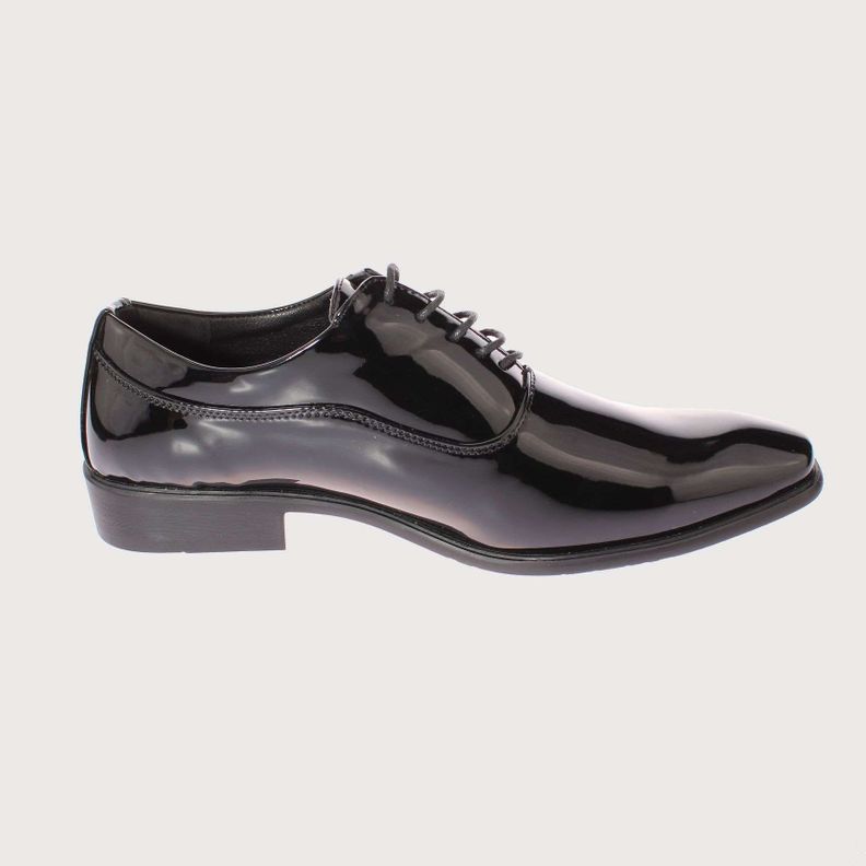 Zapato Negro Vía Franca Hombre Art: 8L810BLACK-3