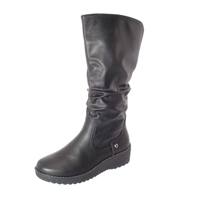 Bota Negro Vía Franca Mujer-0