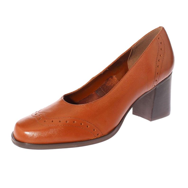 Zapato taco Café Vía Franca Mujer Art: 5OL4564RUST-0