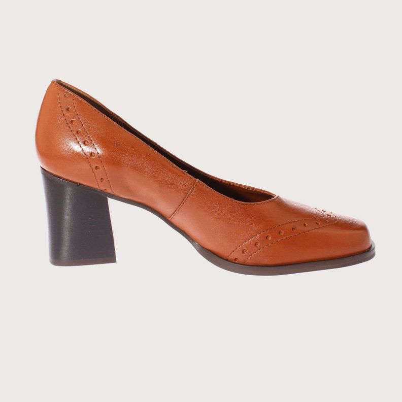 Zapato taco Café Vía Franca Mujer Art: 5OL4564RUST-3