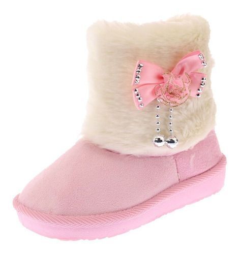 Bota Térmica Rosado Vía Franca Niña-0