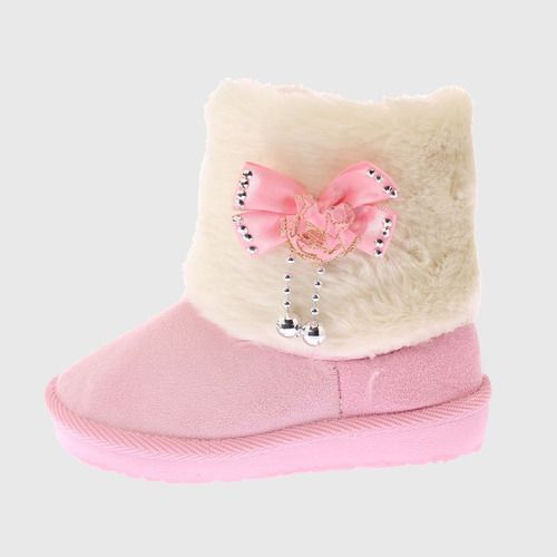 Bota Térmica Rosado Vía Franca Niña-4