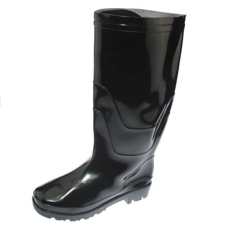 Bota De Trabajo Negro Vía Franca Hombre-0