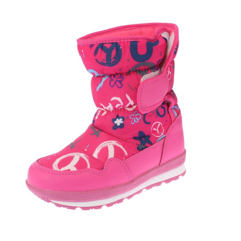 Bota Nieve Rosado Vía Franca Niña-0
