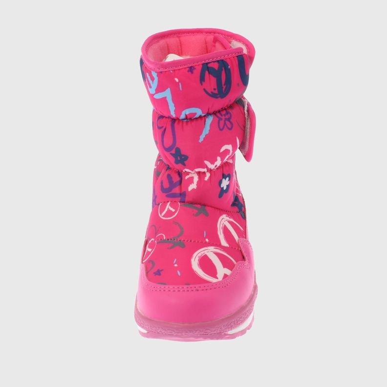 Bota Nieve Rosado Vía Franca Niña-2
