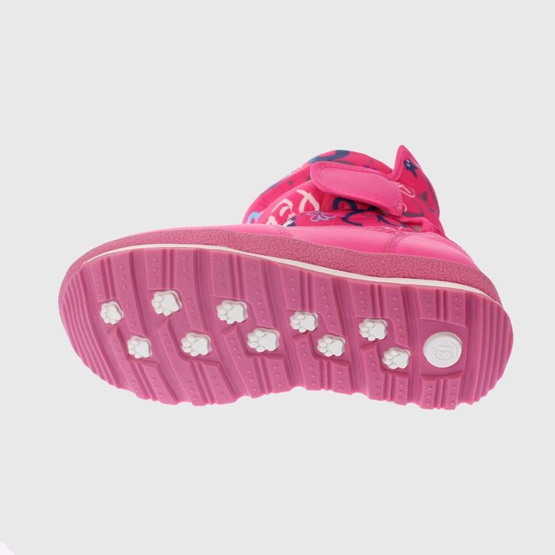Bota Nieve Rosado Vía Franca Niña-4