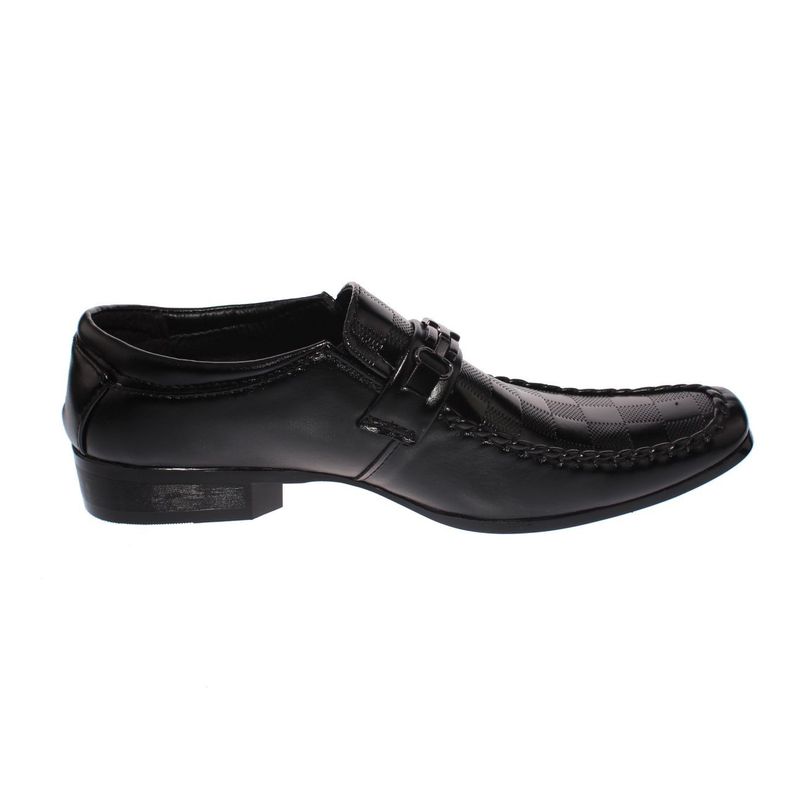 Mocasín Negro Vía Franca Hombre-1