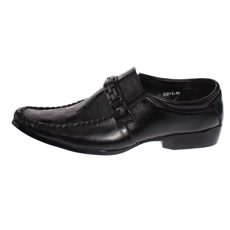 Mocasín Negro Vía Franca Hombre-2