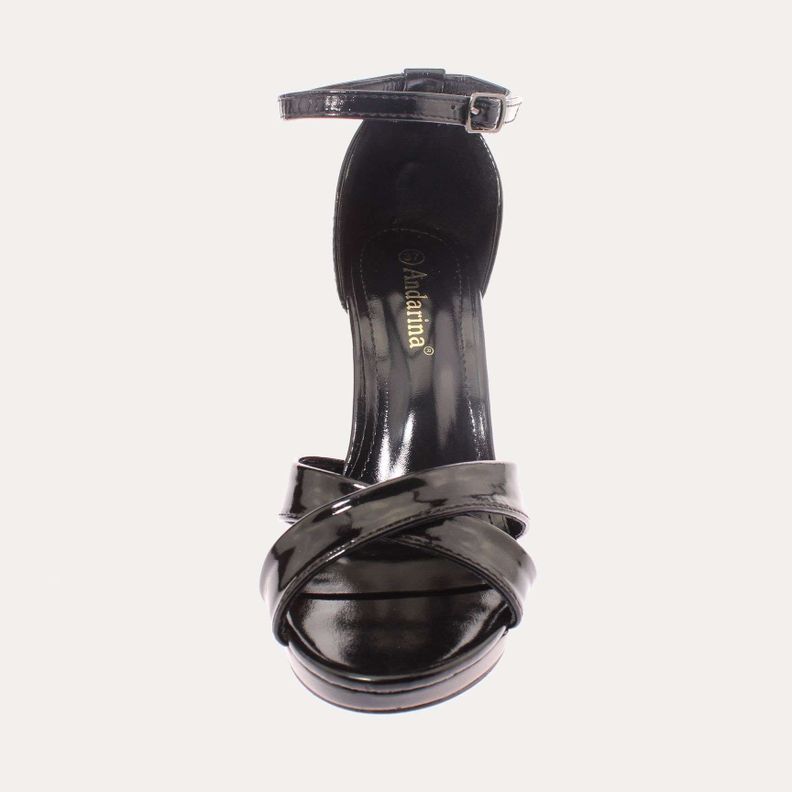 Zapato Tacón Negro Vía Franca Mujer Art: 5M230BLACK-2