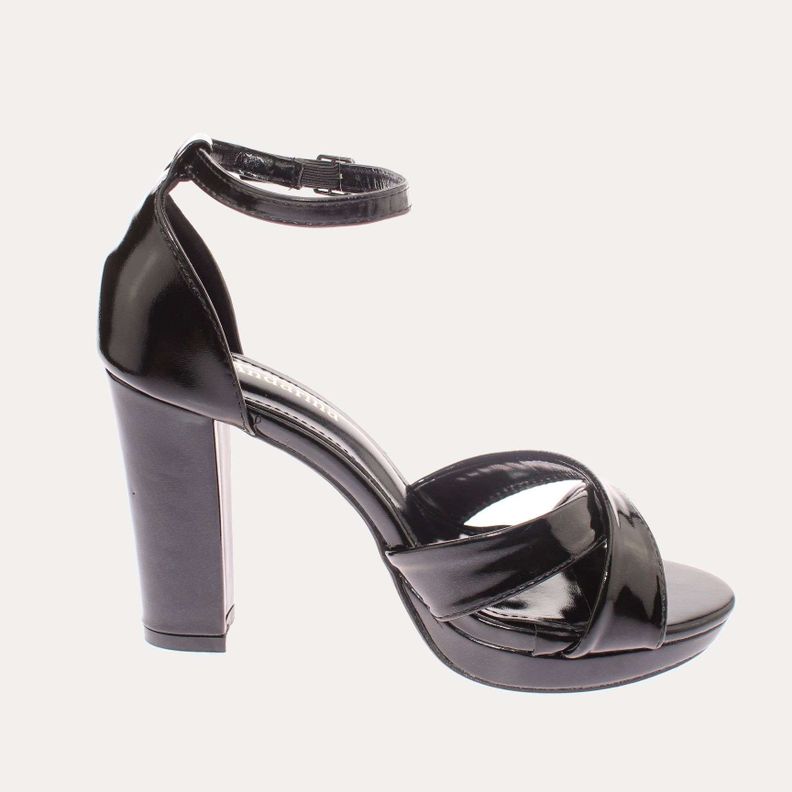 Zapato Tacón Negro Vía Franca Mujer Art: 5M230BLACK-3