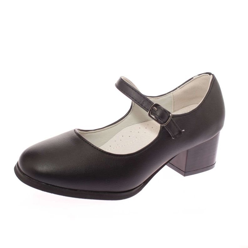 Zapato Cueca Negro Vía Franca Mujer Art: 5JLB03509BLACK-0