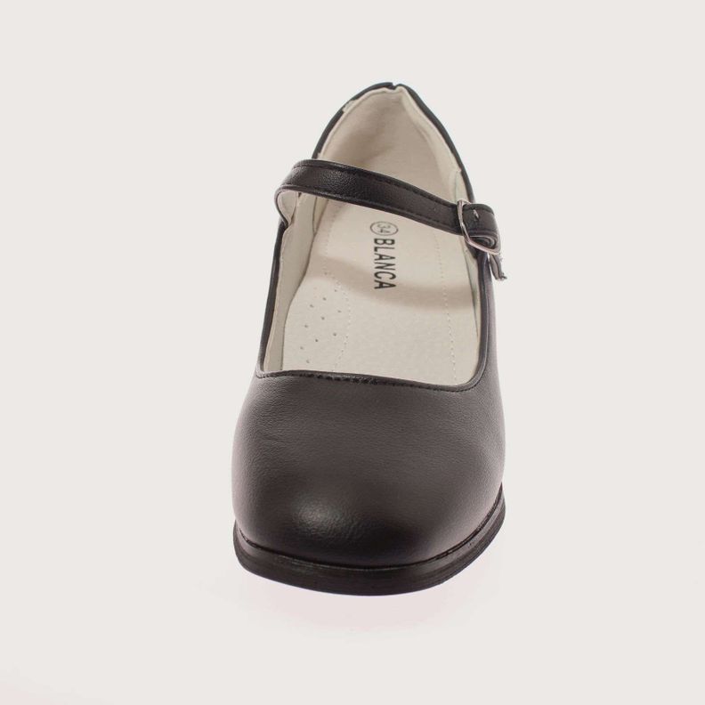 Zapato Cueca Negro Vía Franca Mujer Art: 5JLB03509BLACK-2