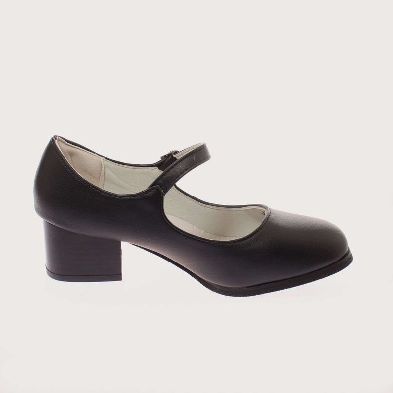 Zapato Cueca Negro Vía Franca Mujer Art: 5JLB03509BLACK-3