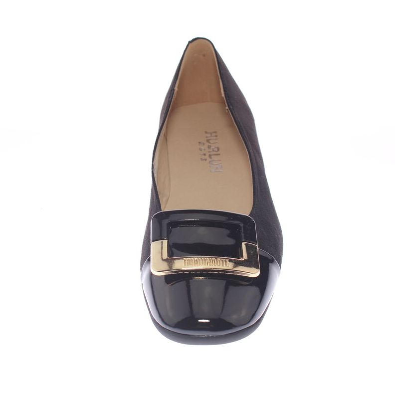 Zapato Taco Negro Vía Franca Mujer-2