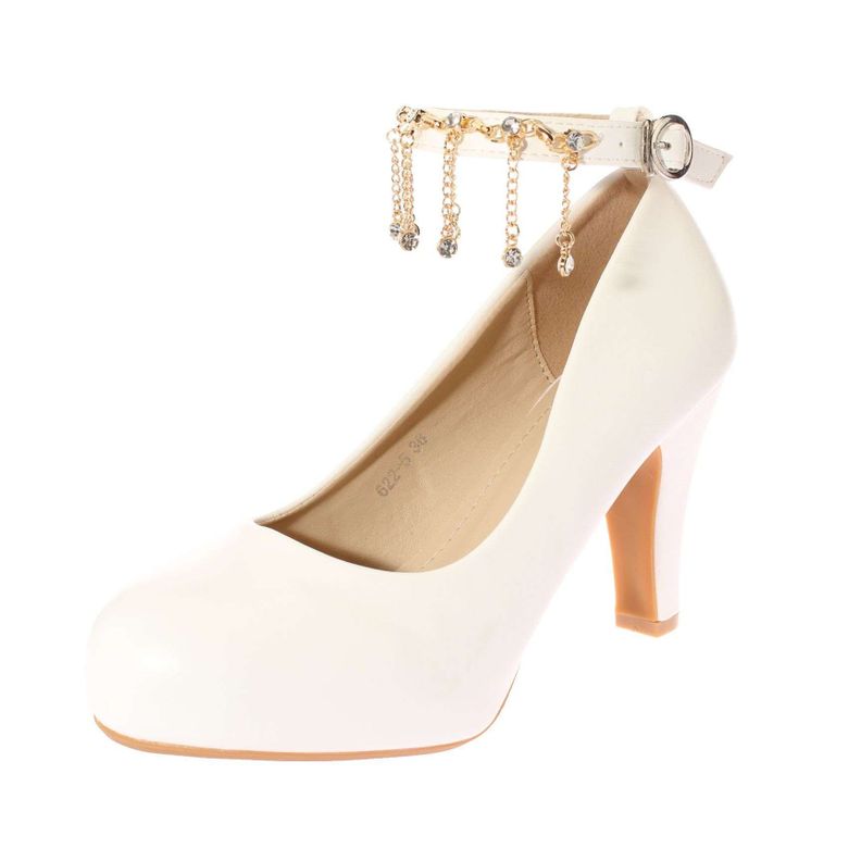 Zapato Fiesta Blanco Vía Franca Mujer Art: 56225WHITE-0