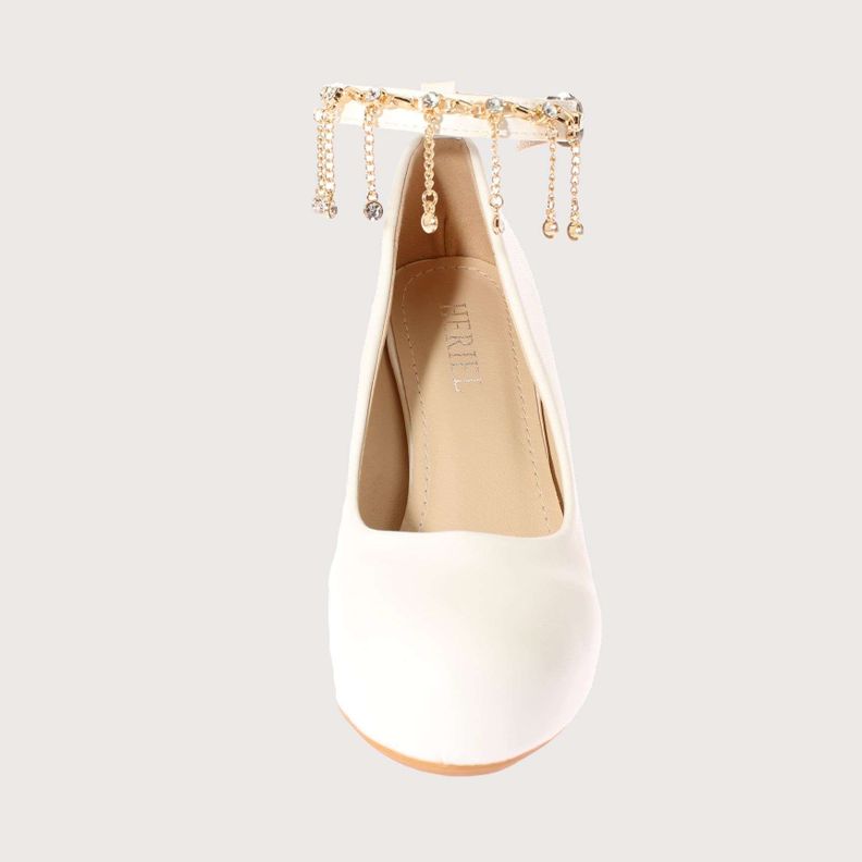 Zapato Fiesta Blanco Vía Franca Mujer Art: 56225WHITE-2