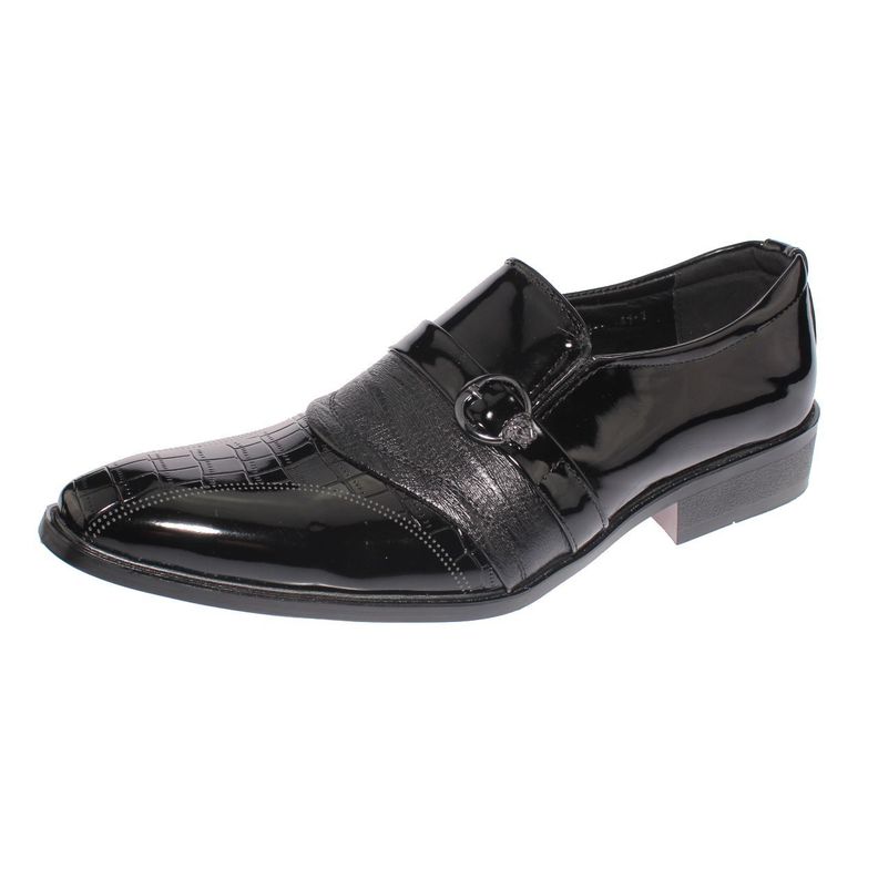 Mocasín Negro Vía Franca Hombre-0