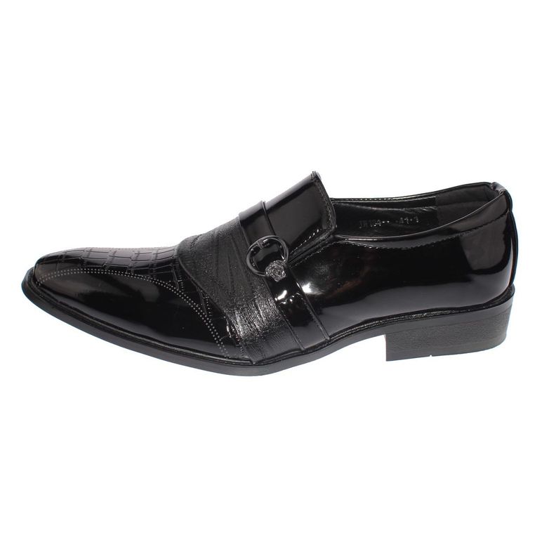Mocasín Negro Vía Franca Hombre-3