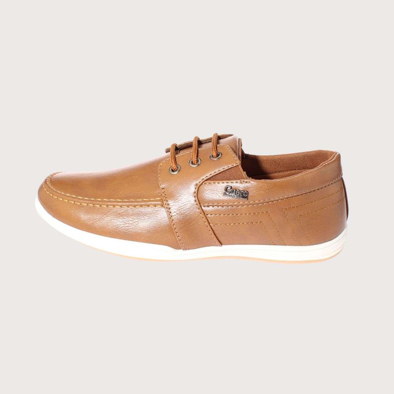 Zapato Café Claro Vía Franca Hombre Art: 81A88164CAMEL-1