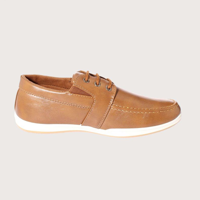 Zapato Café Claro Vía Franca Hombre Art: 81A88164CAMEL-3