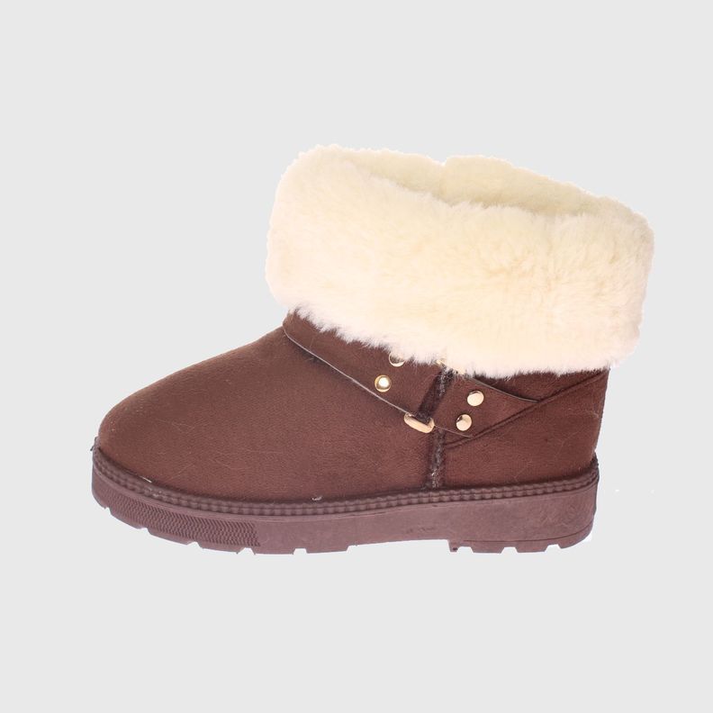 Bota Piel Café Vía Franca Niña-1