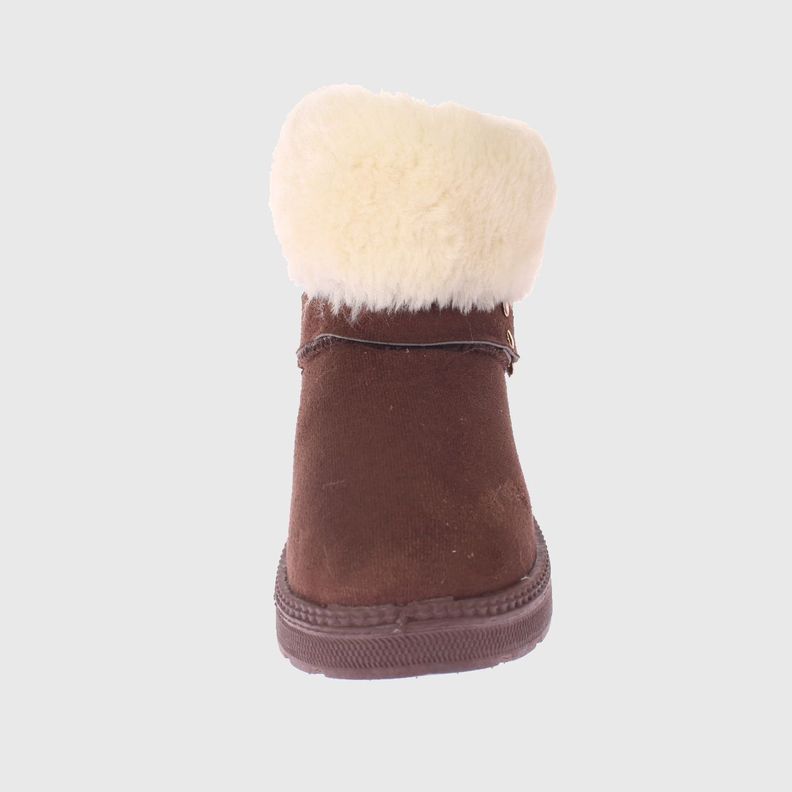 Bota Piel Café Vía Franca Niña-2