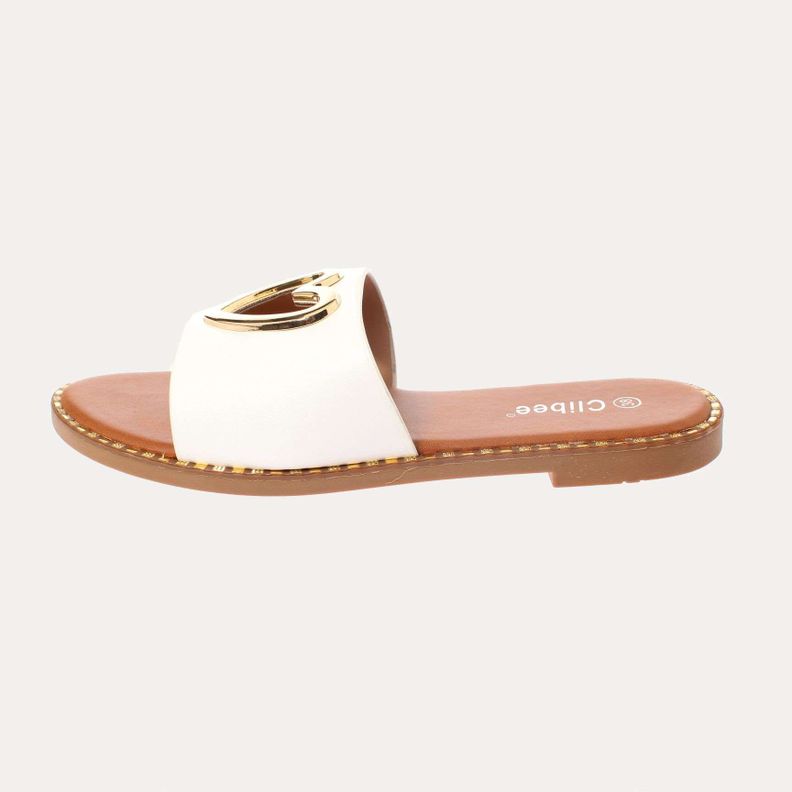 Sandalia Blanco Vía Franca Mujer Art: 5KD70WHITE-1