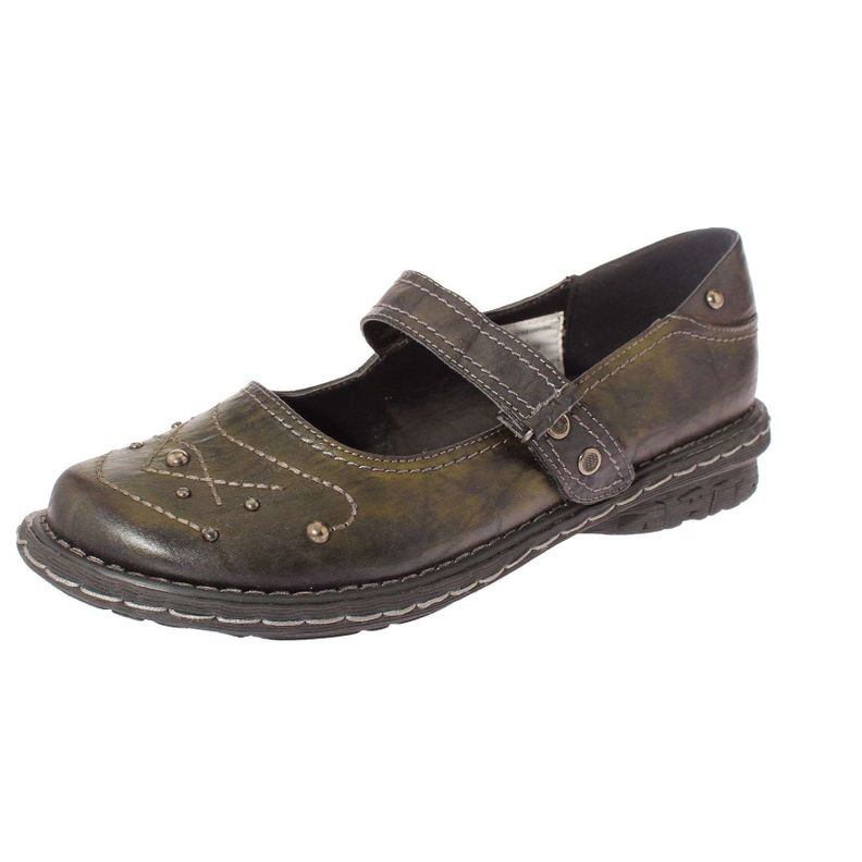 Zapato Negro Vía Franca Mujer Art: 5LX155NEGRO-0