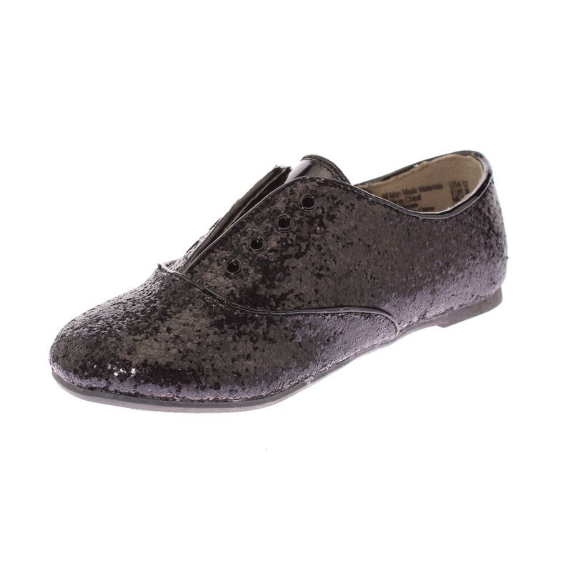 Zapato Vestir Negro Vía Franca Niño-0