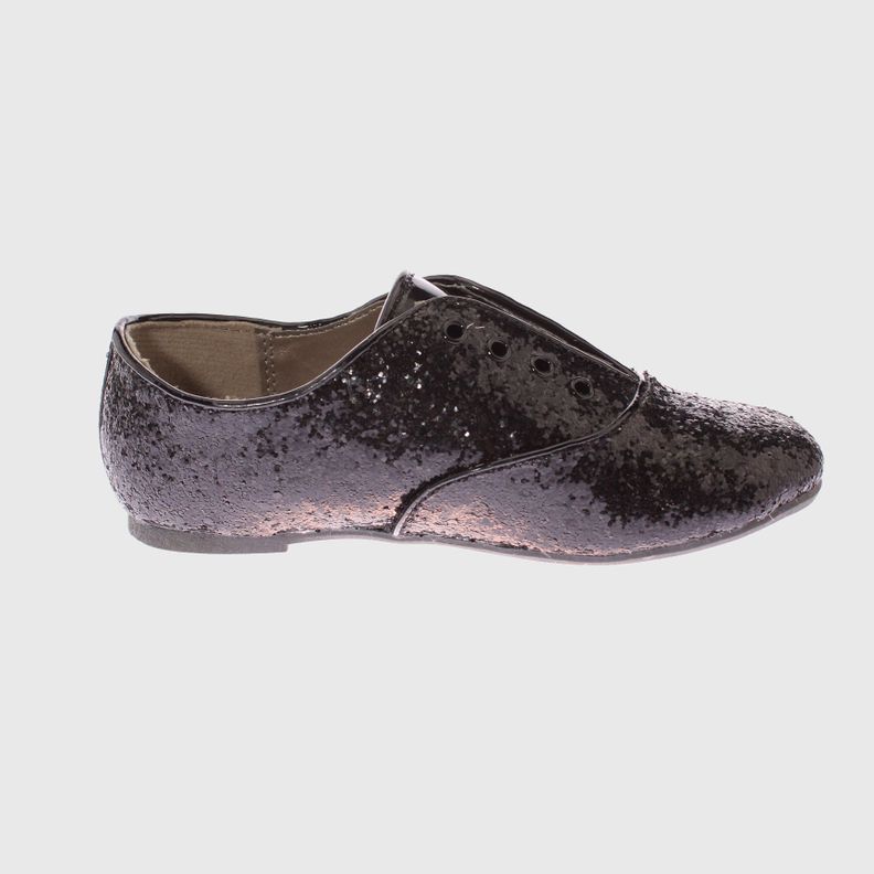 Zapato Vestir Negro Vía Franca Niño-3