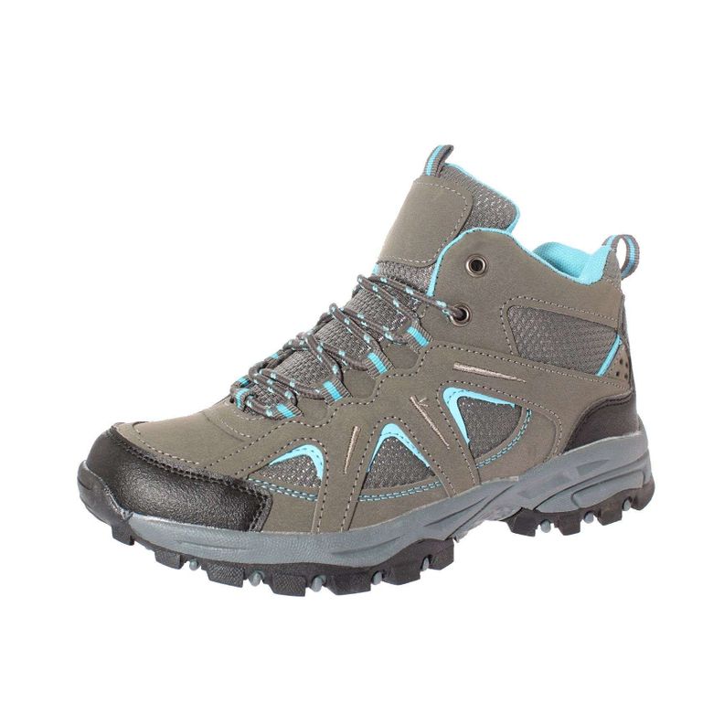 Zapatilla Outdoor Gris/Azul Vía Franca Mujer-0