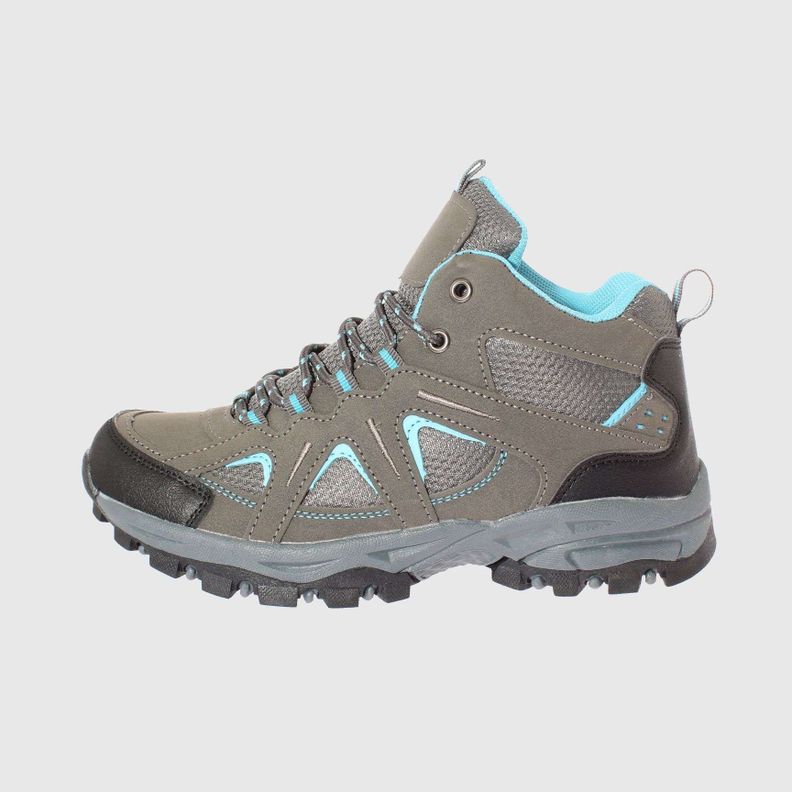 Zapatilla Outdoor Gris/Azul Vía Franca Mujer-3