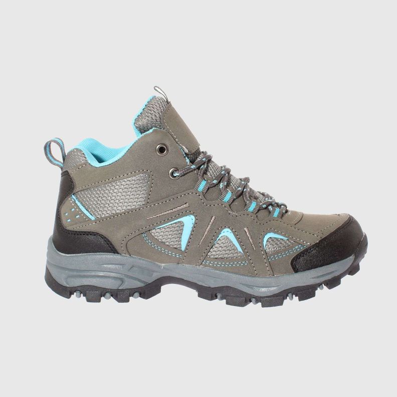 Zapatilla Outdoor Gris/Azul Vía Franca Mujer-4