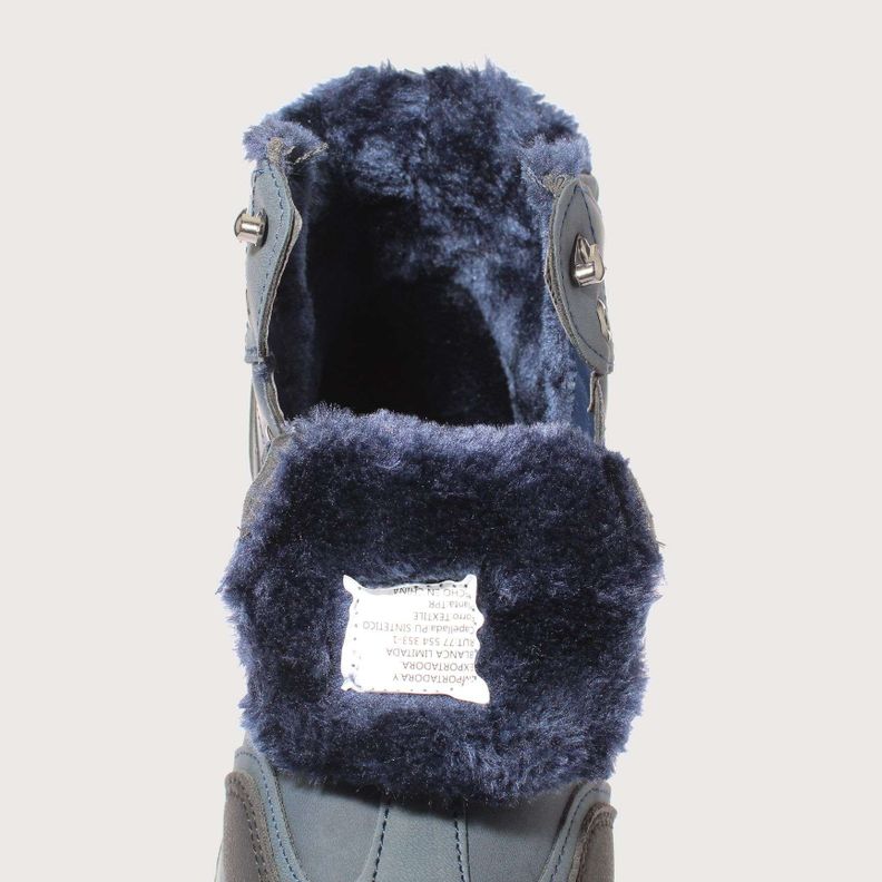 Botín Azul Marino Vía Franca Hombre Art: 8HXW028483BLACKNAVY-5