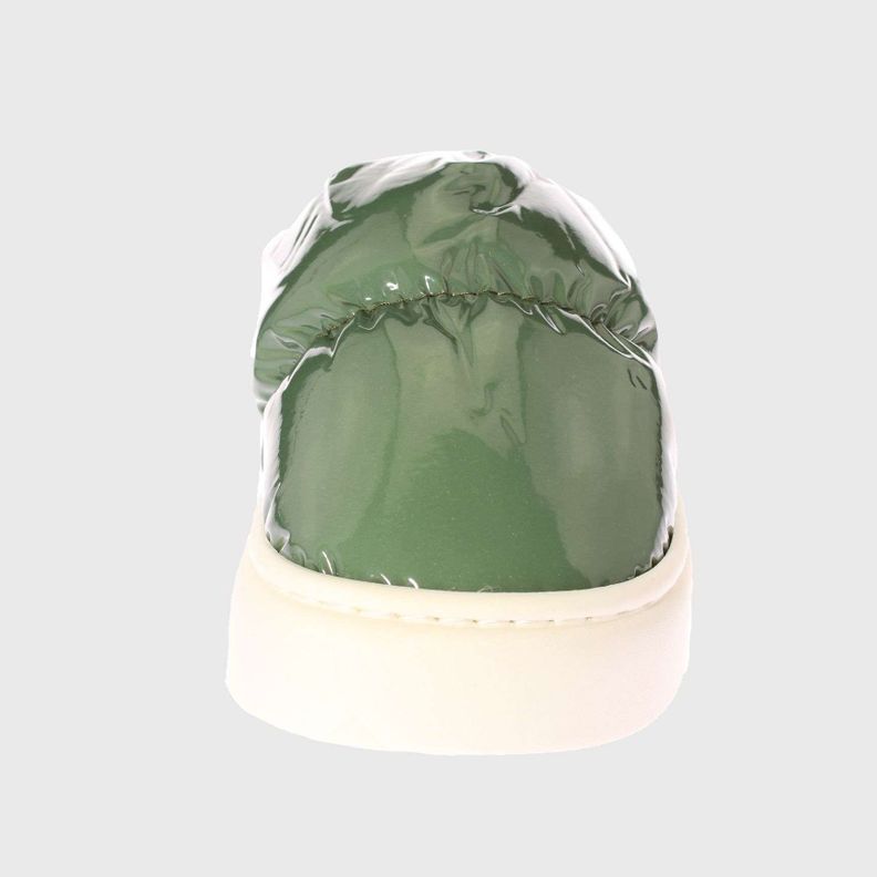 Pantufla Verde claro Vía Franca Mujer-2