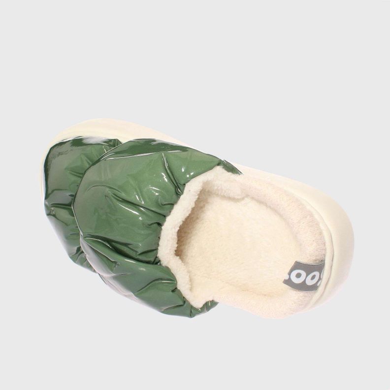 Pantufla Verde claro Vía Franca Mujer-3