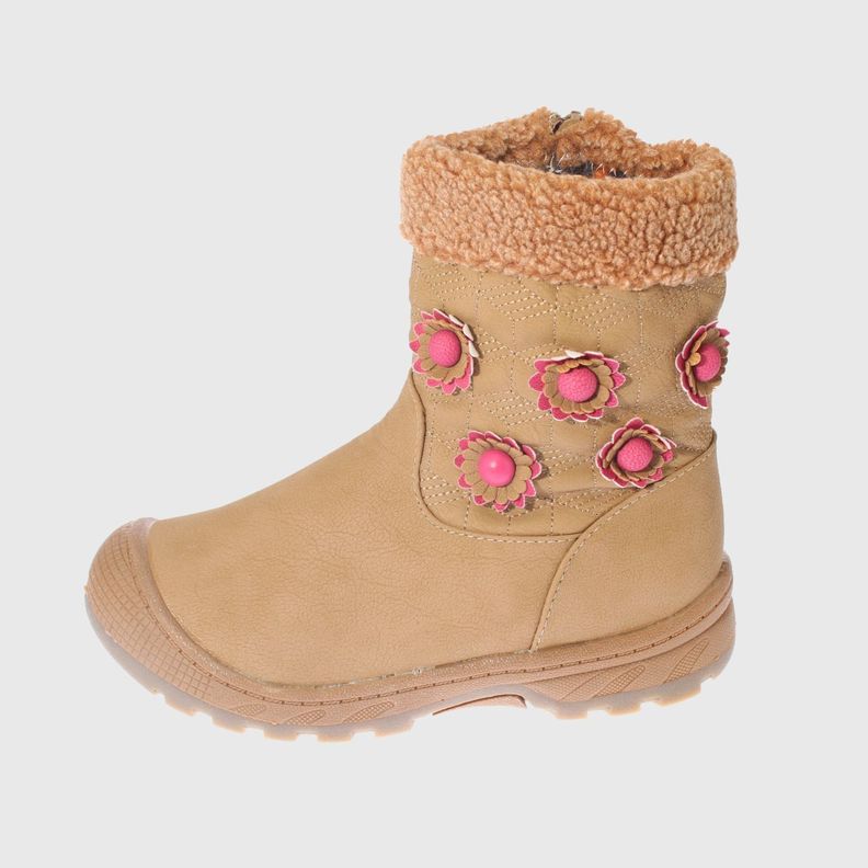 Bota Niña Beige Vía Franca Niña Art: 3ASK72911BEIGE-4