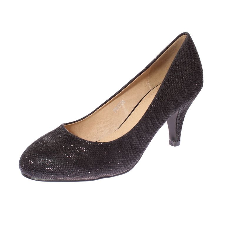 Zapato taco Negro Vía Franca Mujer-0