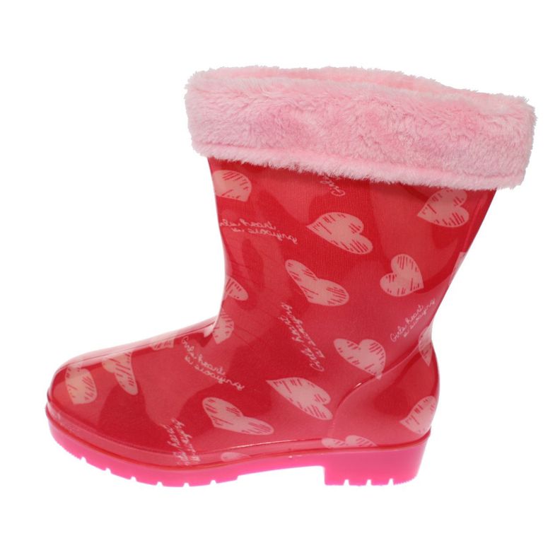 Bota LluVía Rojo Vía Franca Niña-2
