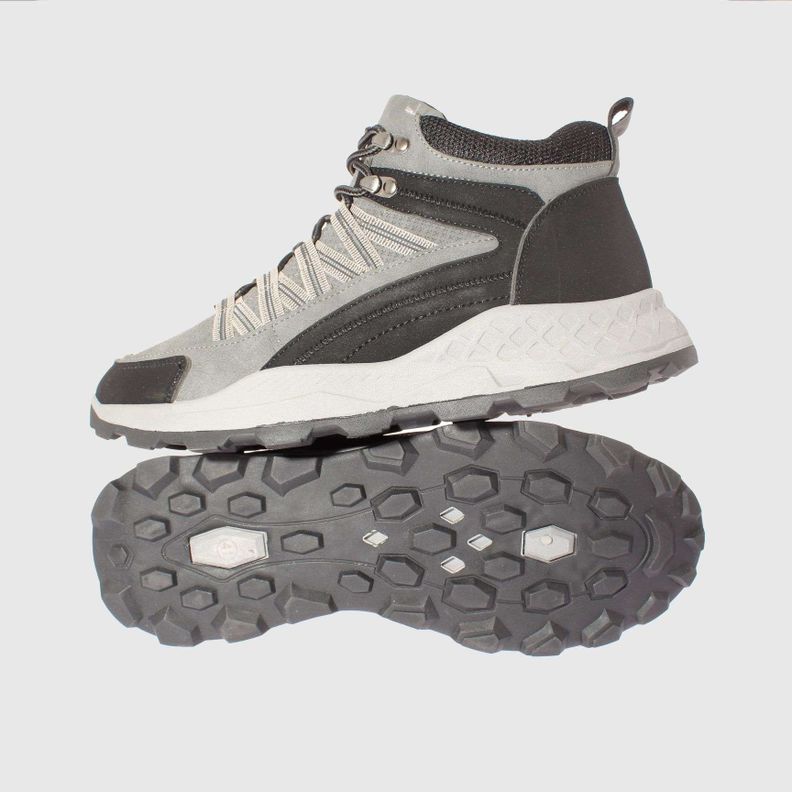 Zapatilla outdoor Gris Vía Franca Hombre-1