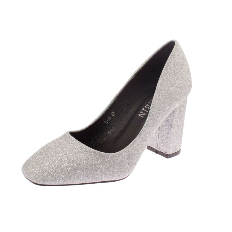Zapato Plateado Vía Franca Mujer Art: 5L5SILVER-0