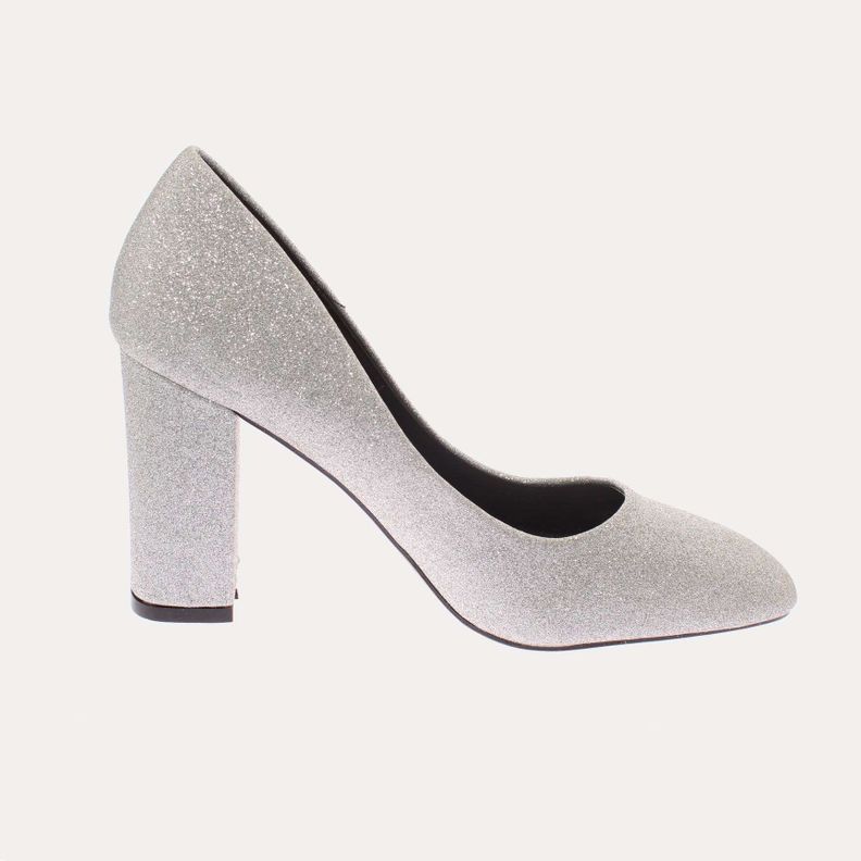 Zapato Plateado Vía Franca Mujer Art: 5L5SILVER-3