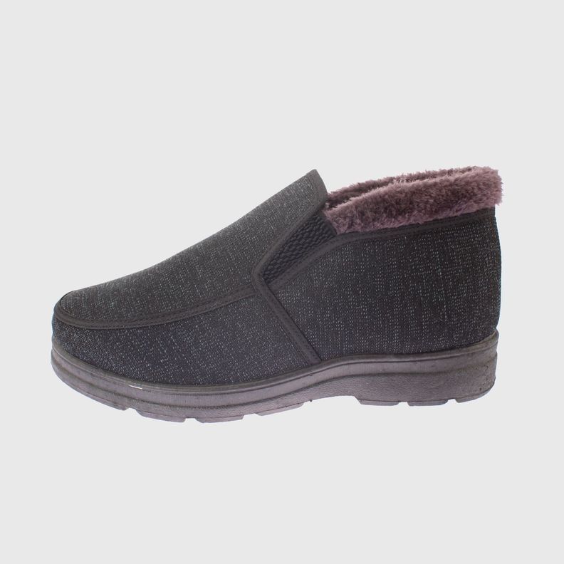 Zapato confort Negro Vía Franca Hombre-1