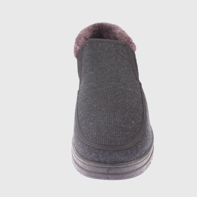 Zapato confort Negro Vía Franca Hombre-2