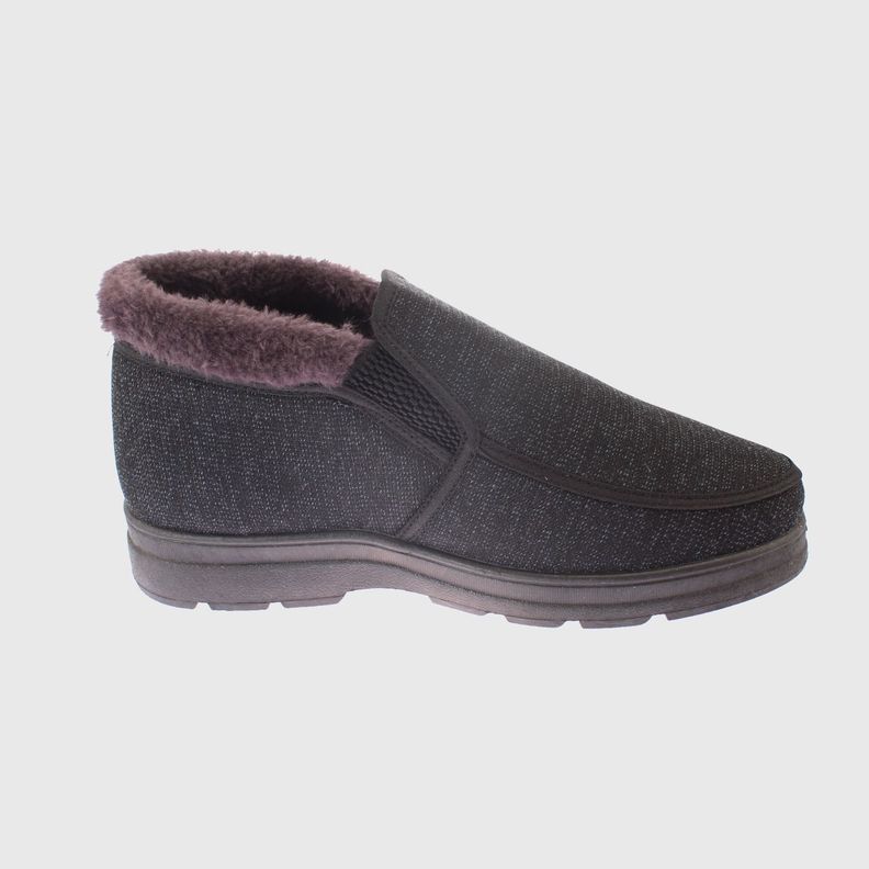 Zapato confort Negro Vía Franca Hombre-3