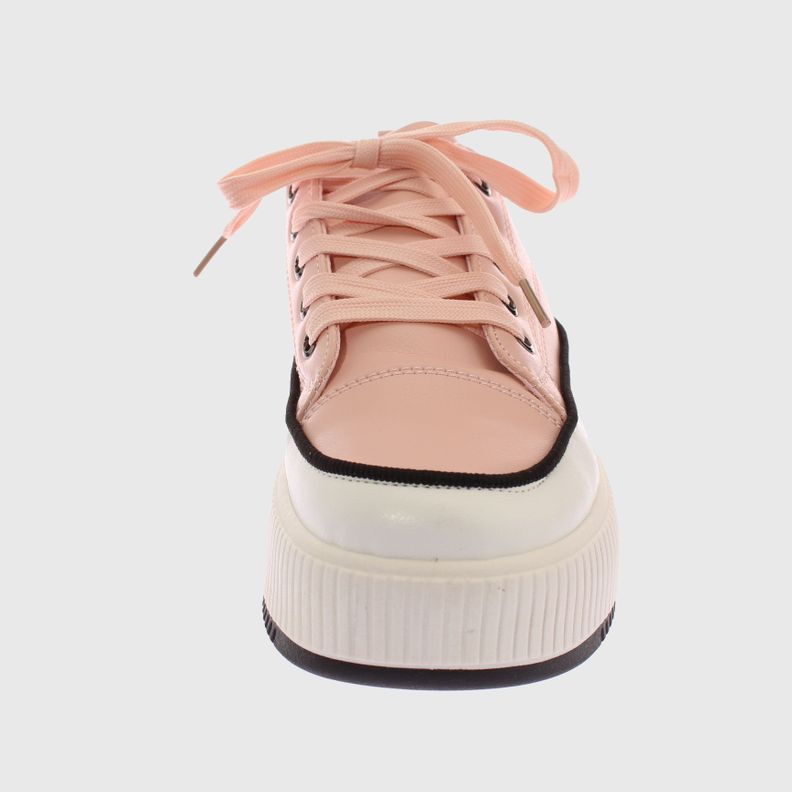 Zapatilla Plataforma Rosado Vía Franca Mujer-2