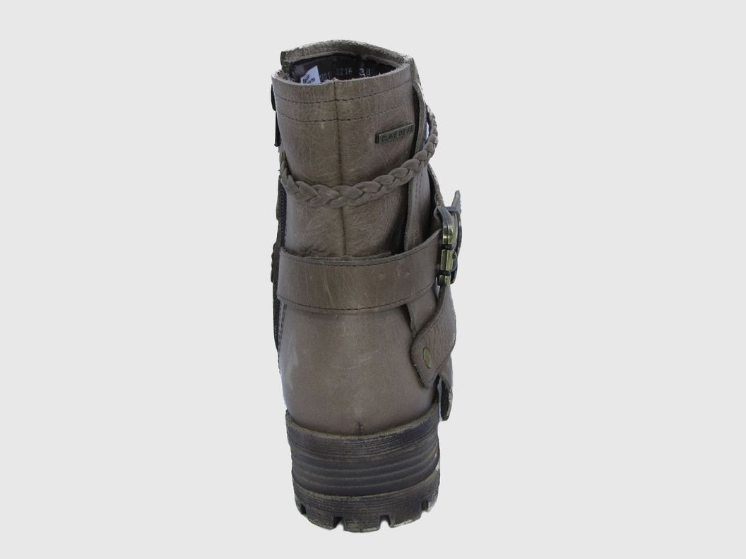 Botin Cuero Malboro Vía Franca Mujer-2