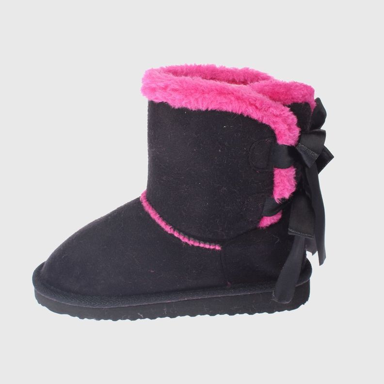 Bota Nieve Negro Vía franca Niña-1