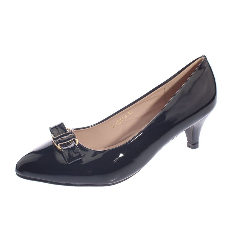 Zapato Mujer Negro Vía Franca Mujer-0
