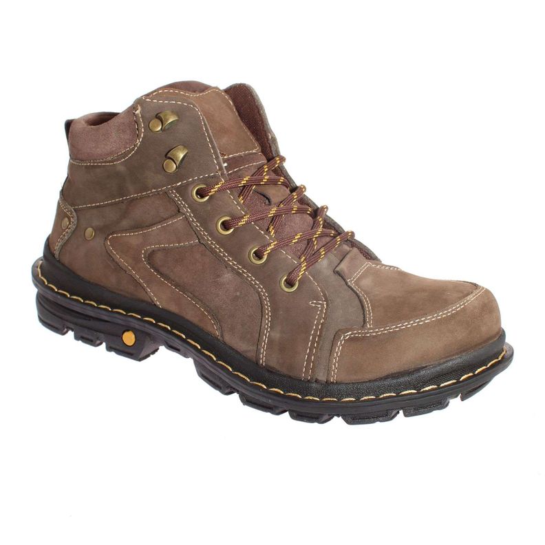Botin Cuero Chocolate Via Franca Hombre Art: 886883COFFEE